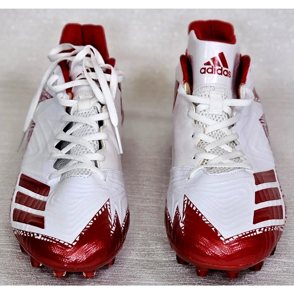 Adidas Freak X Carbon Low Top Shoes Football Cleats Men’s 15 BY3098 White Red